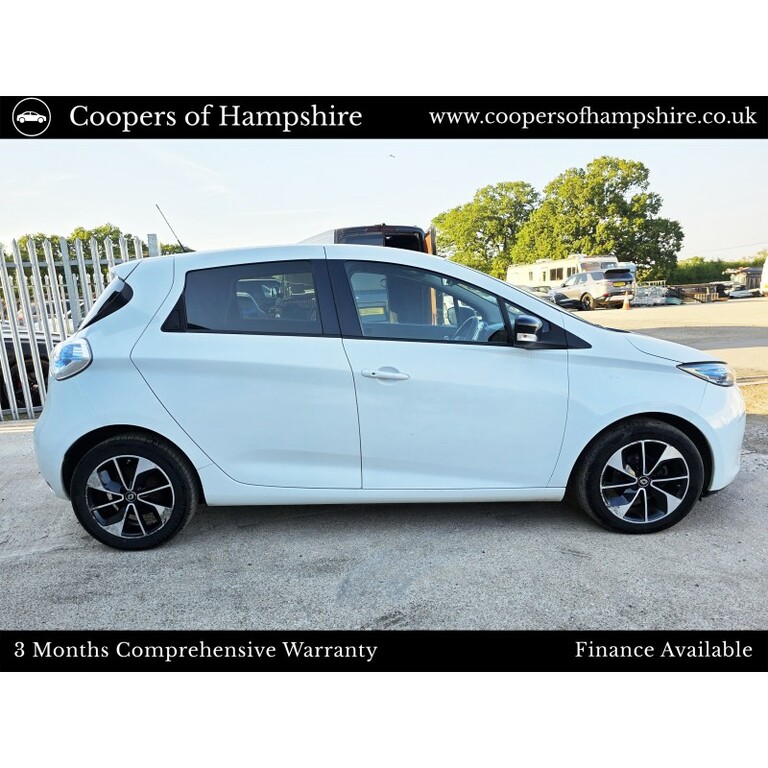 Renault Zoe Electric White #2