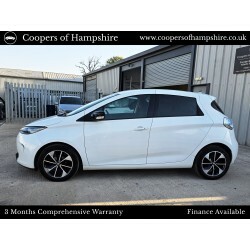 Renault Zoe Electric White #3