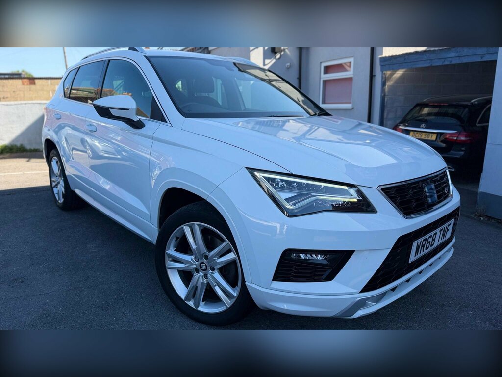 Seat Ateca 2.0 Tdi Fr 4Drive Euro 6 Ss White #4
