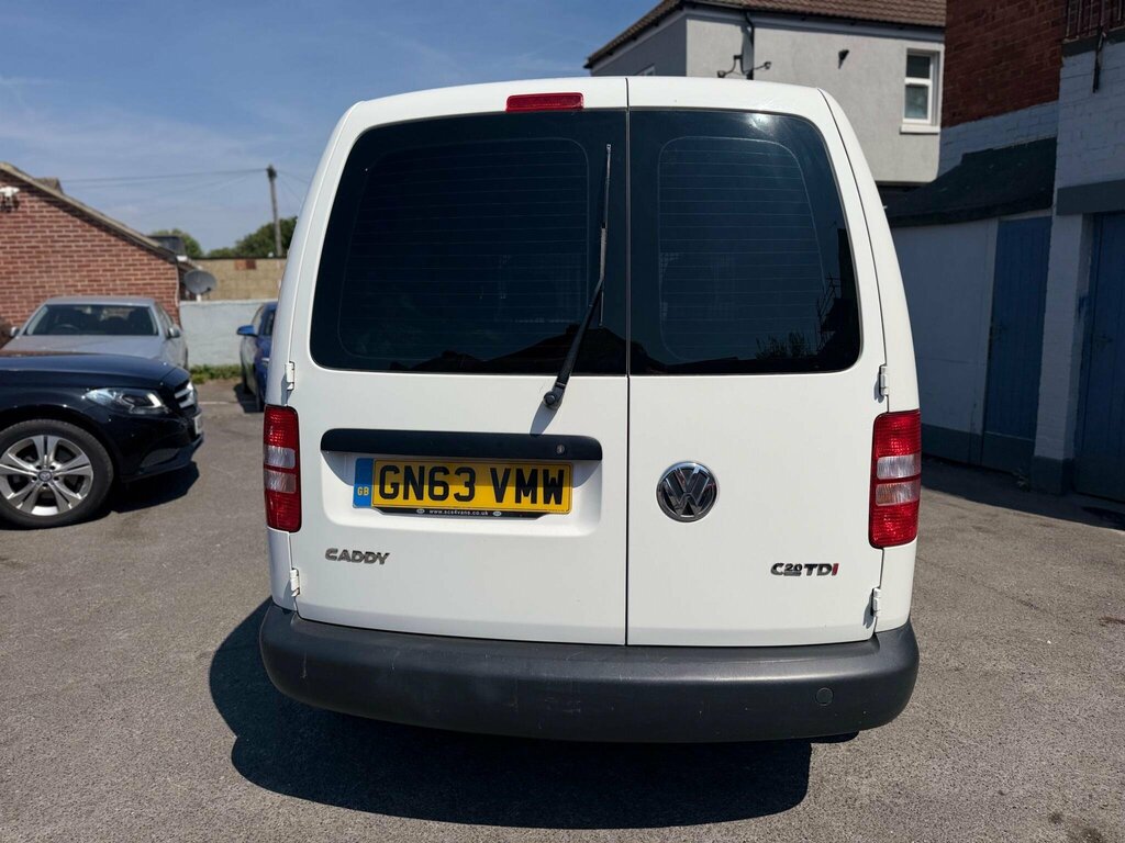 Volkswagen Caddy 1.6 Tdi C20 Startline Dsg L1 H1 White #4