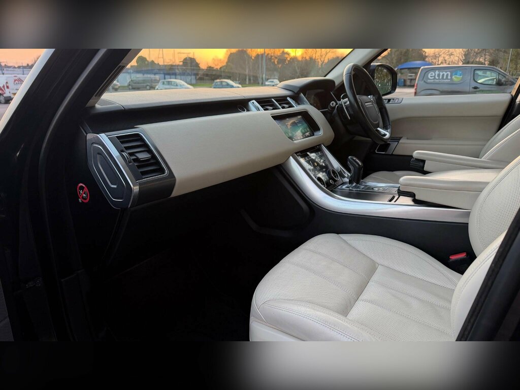 Land Rover Range Rover Sport Range Rover Sport Hse Sdv6 White #13