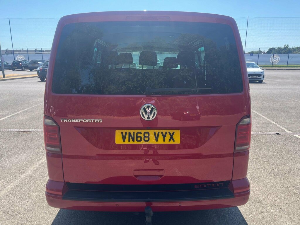 Volkswagen Transporter 2.0 Tdi T30 Bluemotion Tech Edition Kombi Dsg Fwd Red #6