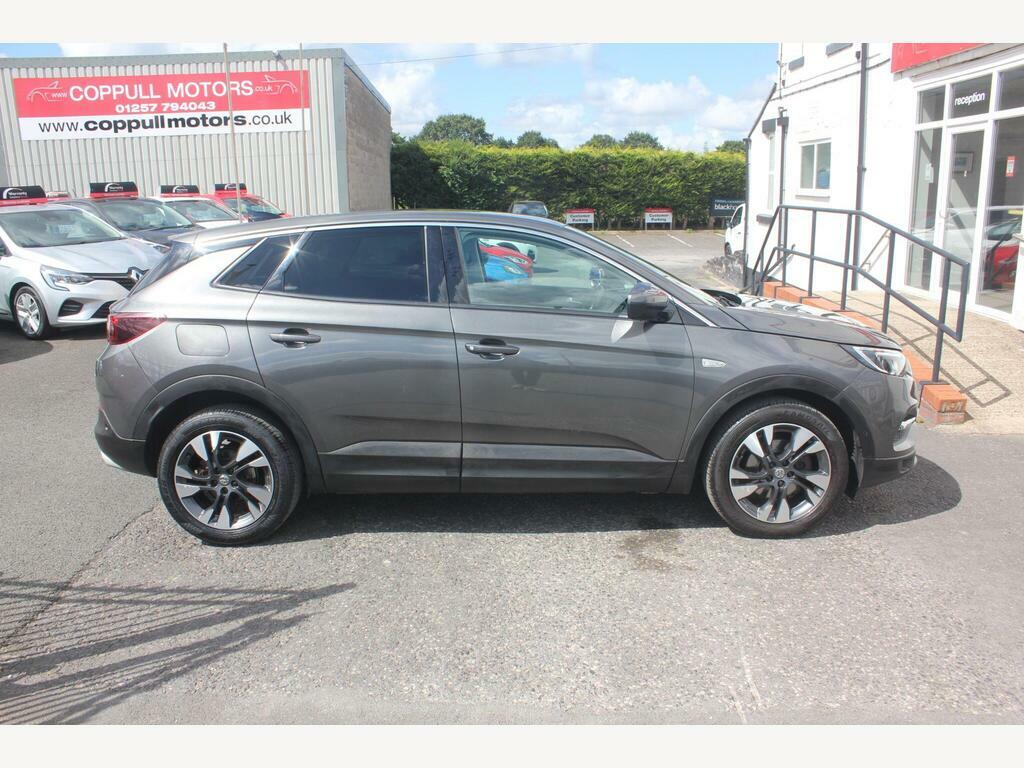Vauxhall Grandland X 1.2 Turbo Sport Nav Euro 6 S S Grey #4