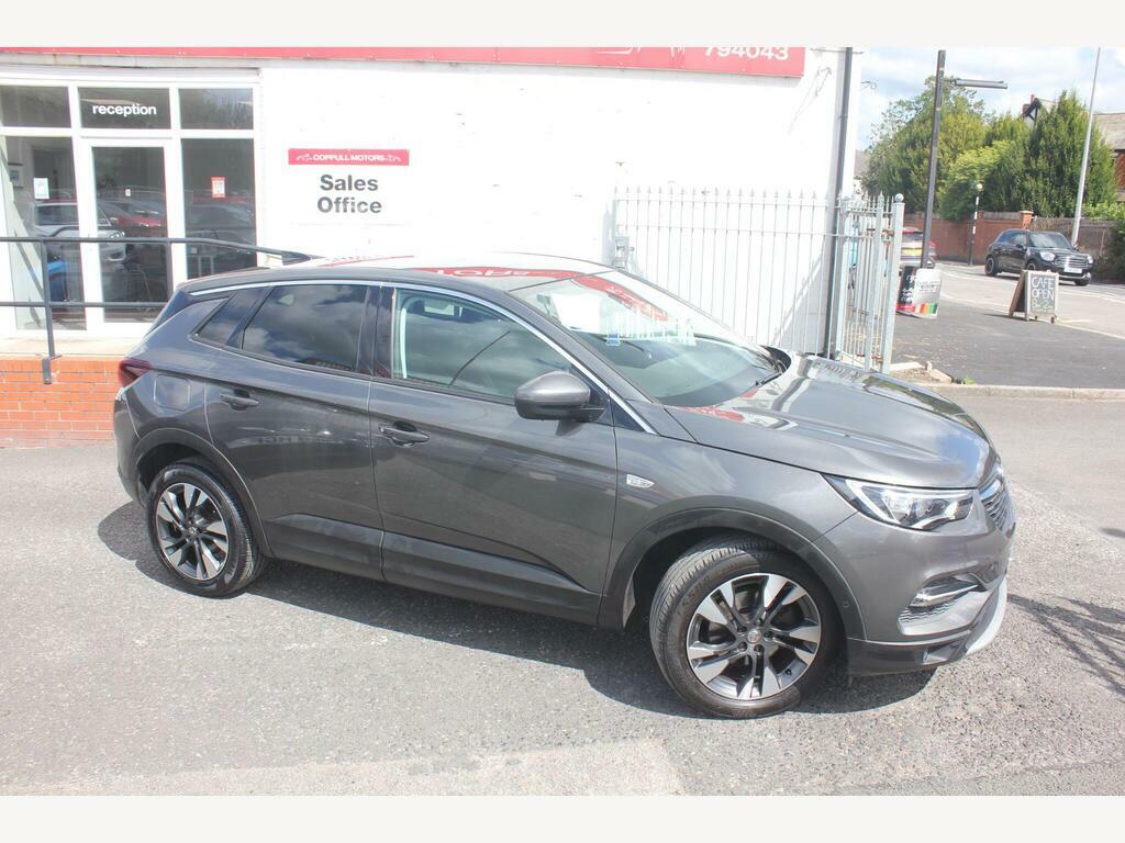 Vauxhall Grandland X 1.2 Turbo Sport Nav Euro 6 S S Grey #2