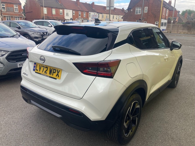 Nissan Juke 1.0 Dig-t N-connecta Suv White #4