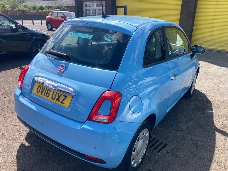 Fiat 500 1.2 Pop Dualogic Euro Blue #6