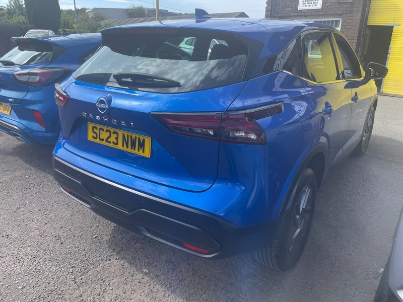 Nissan Qashqai 1.3 Dig-t Mhev Acenta Blue #4
