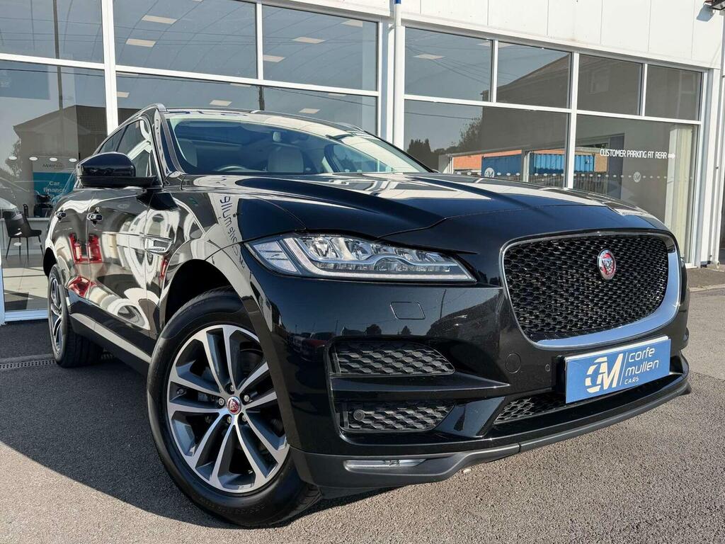Jaguar F-Pace Suv 2.0 D180 Portfolio Awd Euro 6 Ss Black