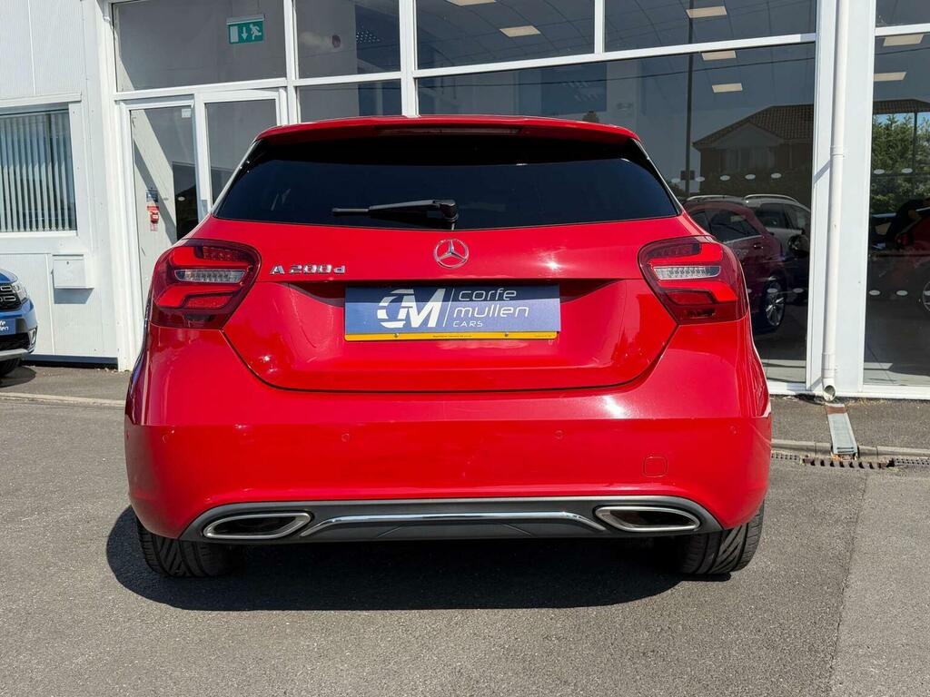 Mercedes-Benz A Class A180d Amg Line Premium White #27