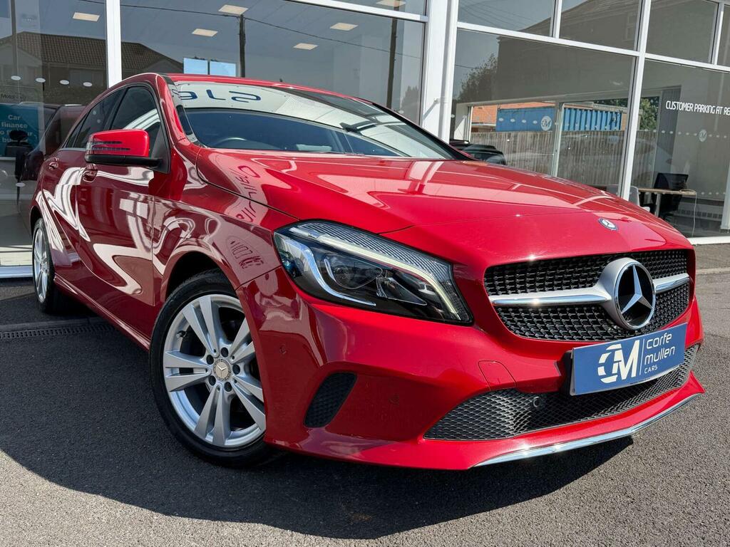 Mercedes-Benz A Class A180d Amg Line Premium White #1