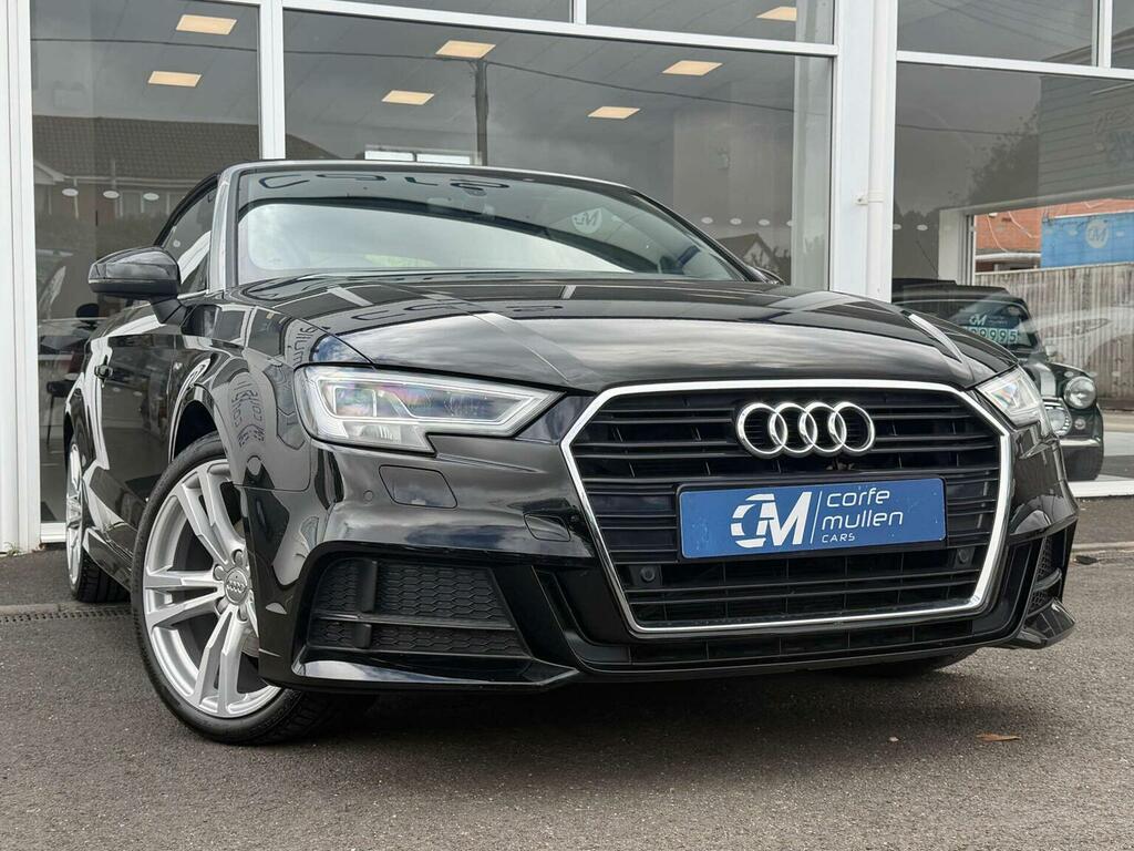 Audi A3 Cabriolet 1.4 Tfsi Cod S Line Euro 6 Ss Black