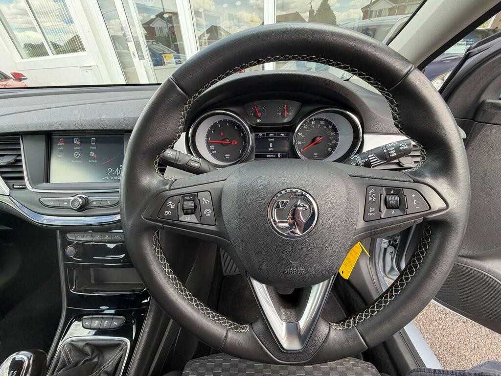 Vauxhall Astra 1.2 Turbo Sri Nav Sports Tourer Euro 6 Ss Silver #5