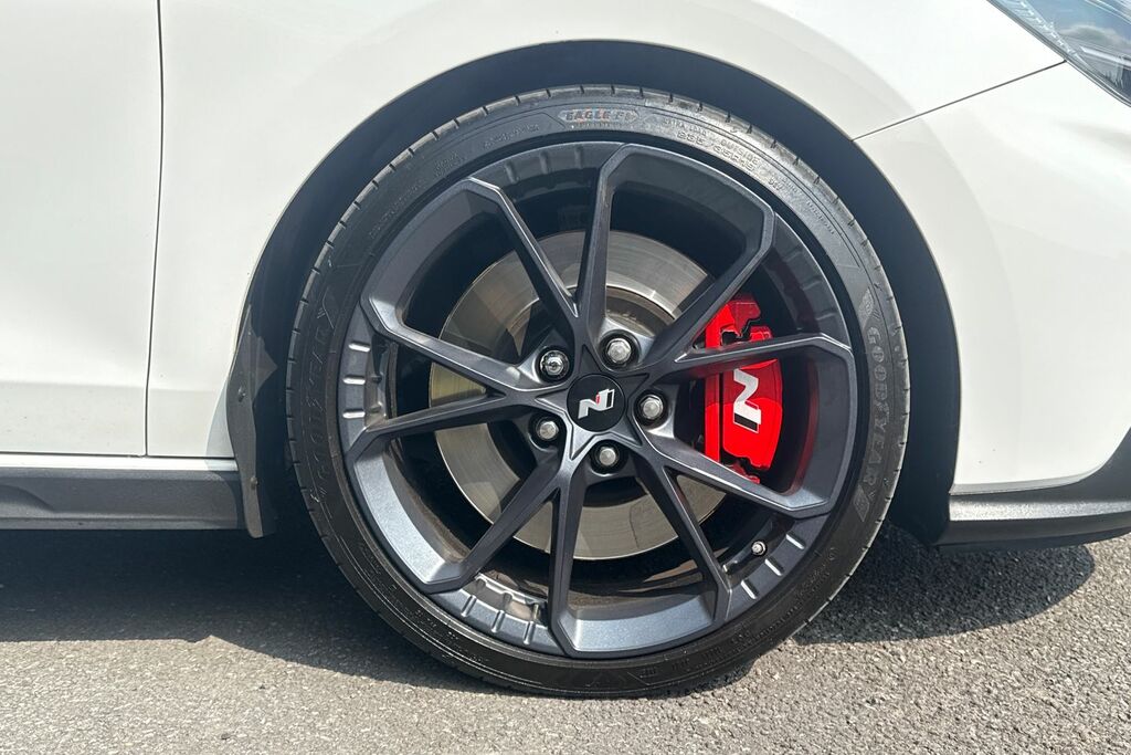 Hyundai I30 T-gdi N White #5