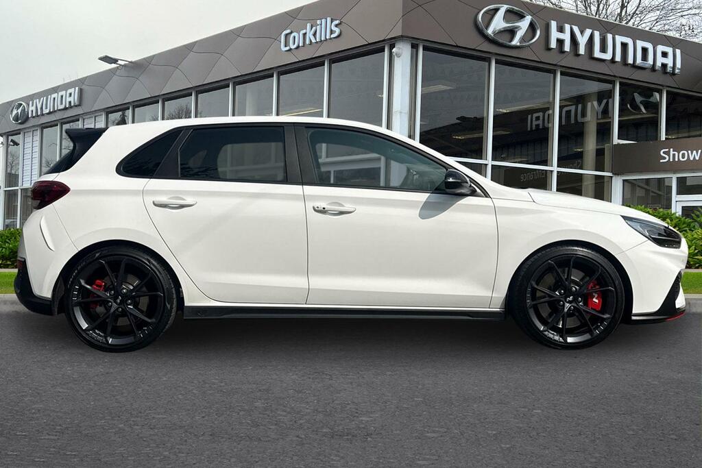 Hyundai I30 T-gdi N White #4