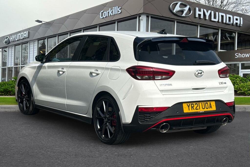 Hyundai I30 T-gdi N White #3