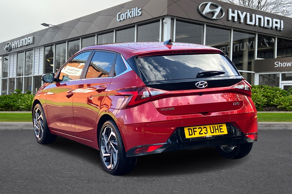 Hyundai I20 T-gdi Premium Mhev Red #3