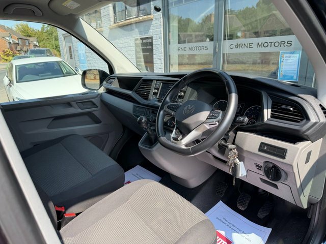 Volkswagen Transporter 2.0 Tdi T32 Highline Crew Van Dsg Fwd Lwb Euro 6 1 White #11