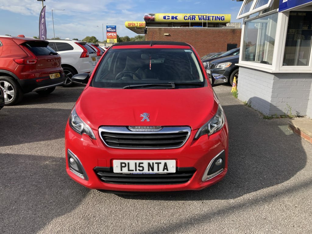 Peugeot 108 1.2 Vti Allure Top Hatchback Pl15 Nta Red #2