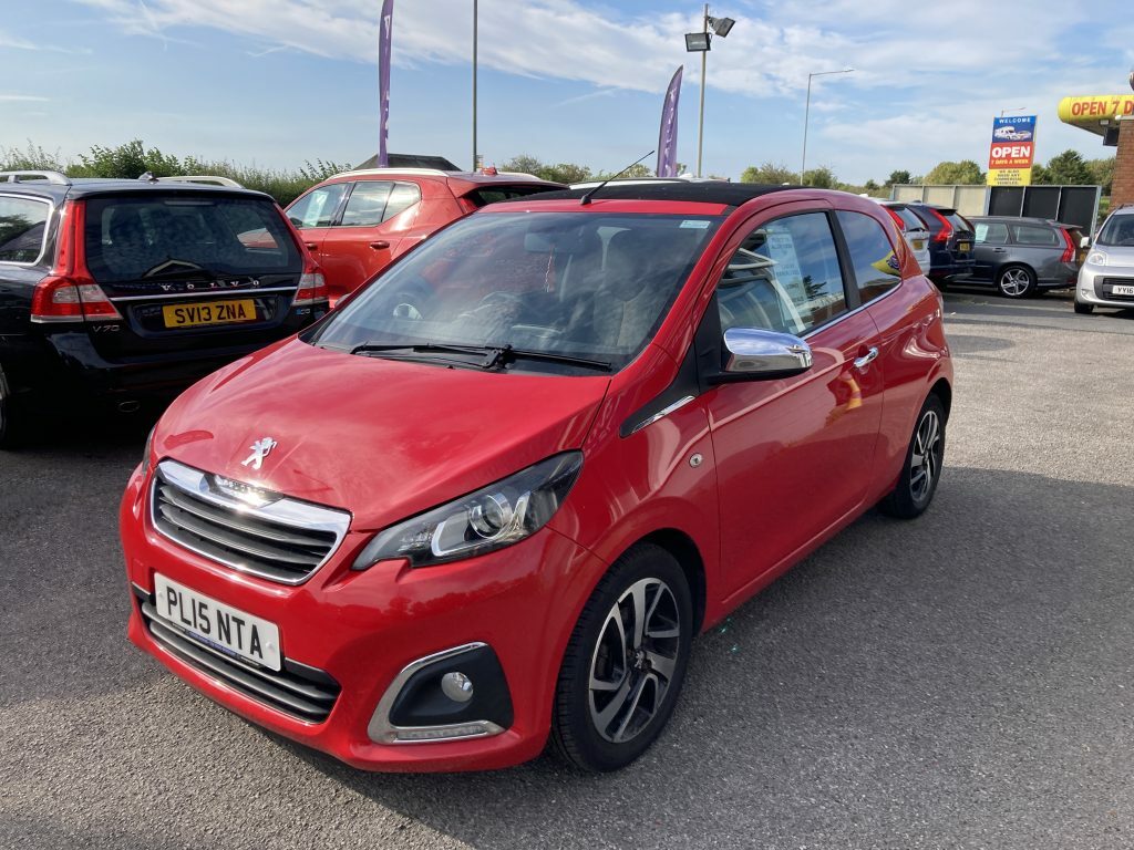 Peugeot 108 1.2 Vti Allure Top Hatchback Pl15 Nta Red #3