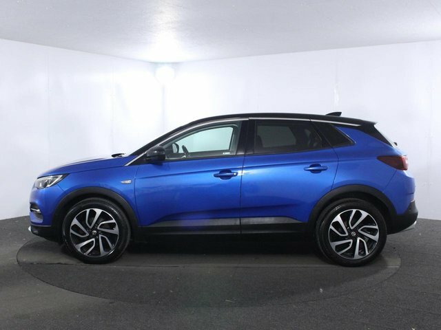 Vauxhall Grandland X 1.2 Turbo Elite Nav Suv Euro 6 MJ68EOO Blue #4