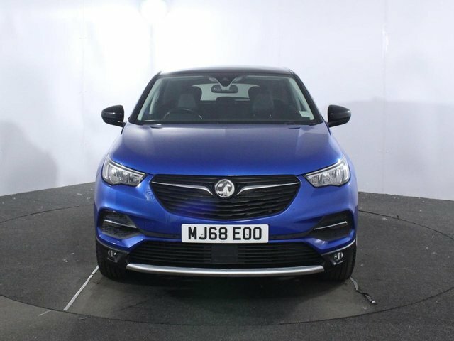 Vauxhall Grandland X 1.2 Turbo Elite Nav Suv Euro 6 MJ68EOO Blue #2