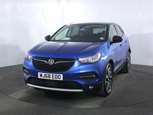 Vauxhall Grandland X 1.2 Turbo Elite Nav Suv Euro 6 MJ68EOO Blue #3