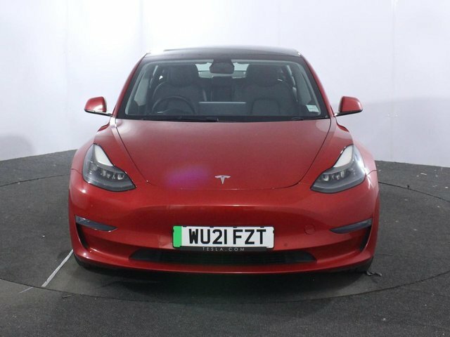 Tesla Model 3 Dual Motor Long Range Saloon 4 Red