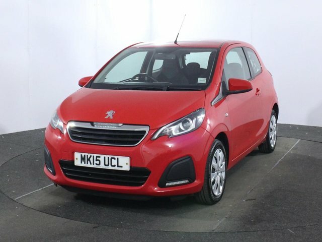 Peugeot 108 1.0 Vti Active Hatchback Euro 5 Red #3