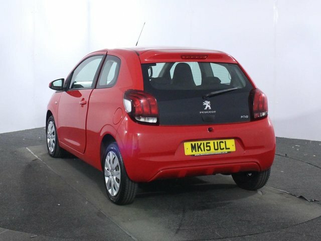 Peugeot 108 1.0 Vti Active Hatchback Euro 5 Red #5