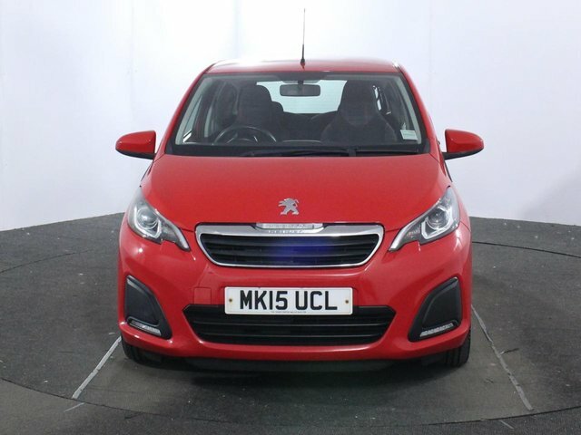 Peugeot 108 1.0 Vti Active Hatchback Euro 5 Red #2