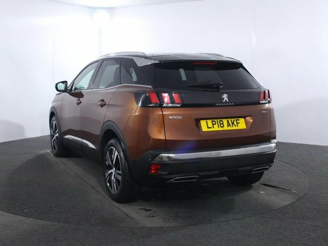 Peugeot 3008 1.2 Puretech Gt Line Suv Euro 6 Brown #5