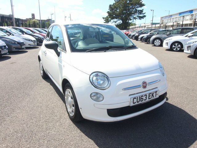 Fiat 500 1.2 Pop Hatchback Euro 4 69 Bhp White