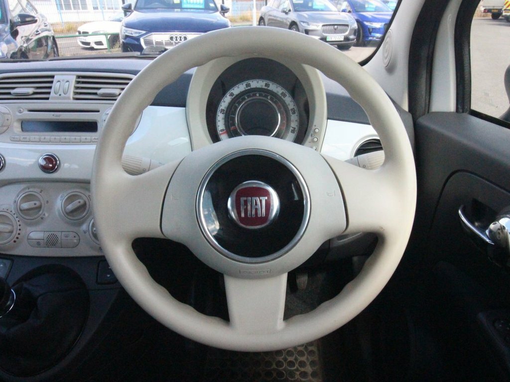 Fiat 500 Lounge 3-Door Low Mileage, Free Road Tax Blue #26