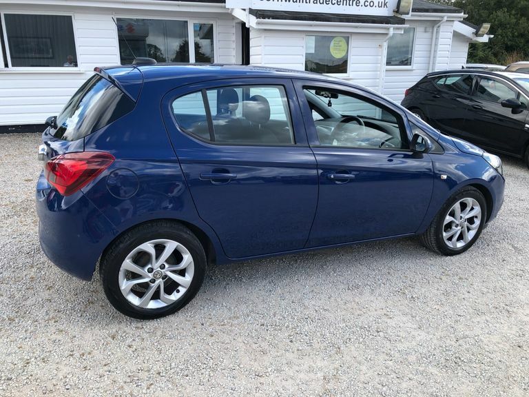 Vauxhall Corsa 1.4 Energy 75 Ac WK68TZO Blue #5