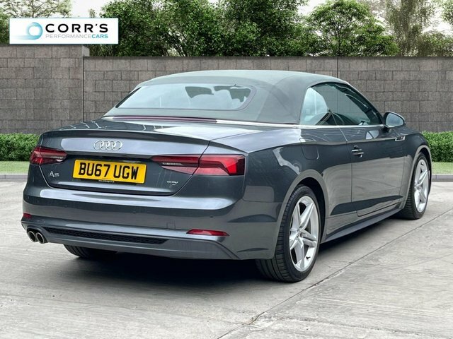 Audi A5 2.0 Tdi S Line Convertible S Tronic Eur Grey #5