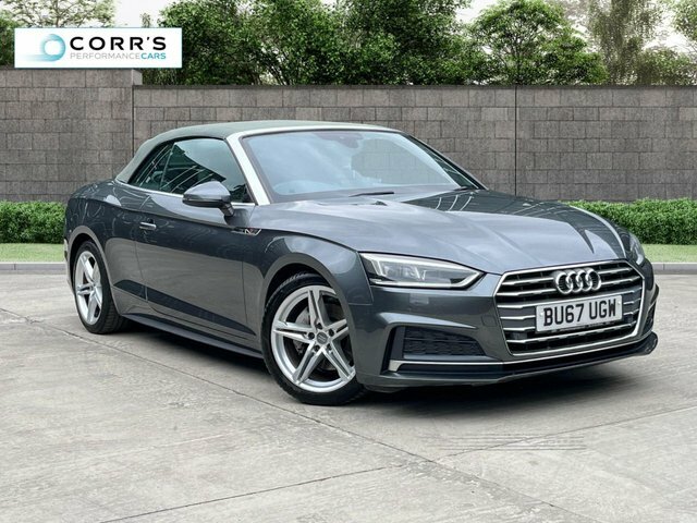 Audi A5 2.0 Tdi S Line Convertible S Tronic Eur Grey