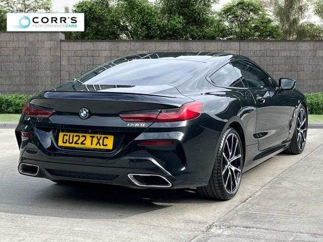 BMW 8 Series Gran Coupe 3.0 840I M Sport Coupe Steptronic Euro Black #3