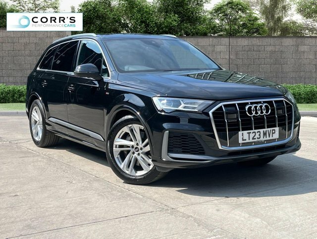 Audi Q7 3.0 Tfsi V6 55 S Line Suv Tiptronic Qua Black