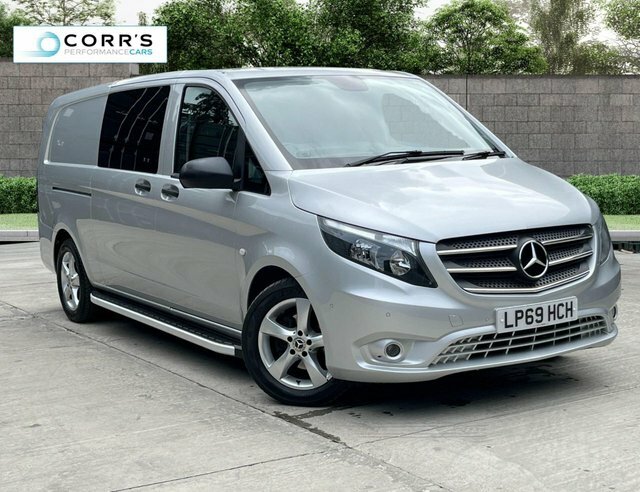 Mercedes-Benz Vito 2.1 116 Cdi Premium Crew Van Double Cab Silver