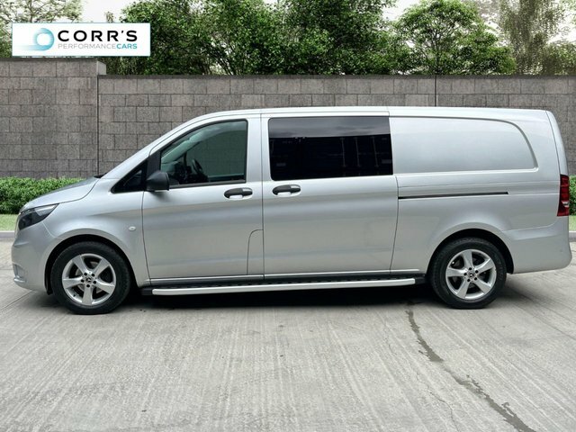 Mercedes-Benz Vito 2.1 116 Cdi Premium Crew Van Double Cab Silver #5