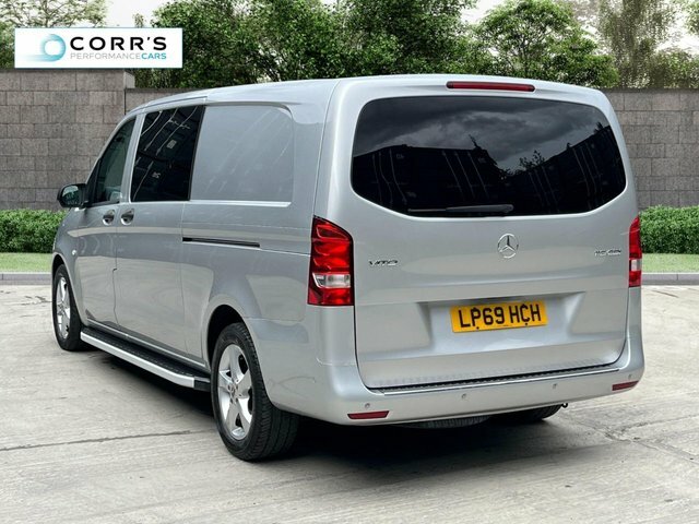Mercedes-Benz Vito 2.1 116 Cdi Premium Crew Van Double Cab Silver #4