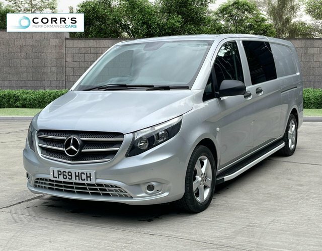 Mercedes-Benz Vito 2.1 116 Cdi Premium Crew Van Double Cab Silver #6