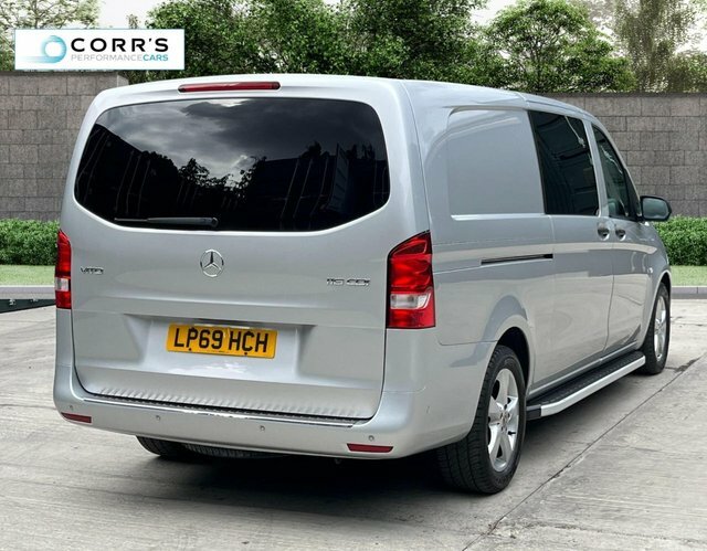 Mercedes-Benz Vito 2.1 116 Cdi Premium Crew Van Double Cab Silver #3