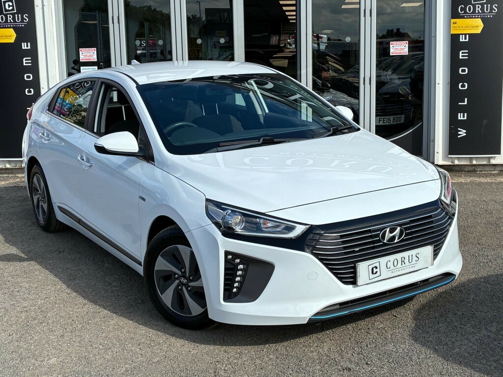 Hyundai Ioniq Hatchback 1.6 H-gdi Premium Dct Euro 6 Ss White #5