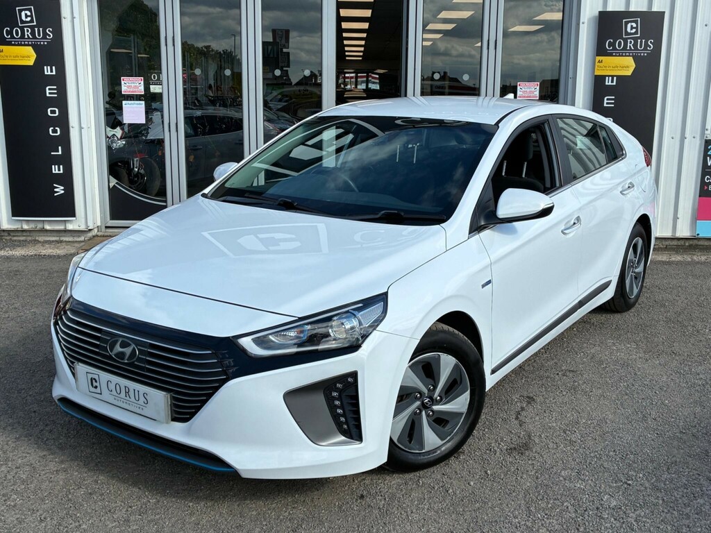 Hyundai Ioniq Hatchback 1.6 H-gdi Premium Dct Euro 6 Ss White #2