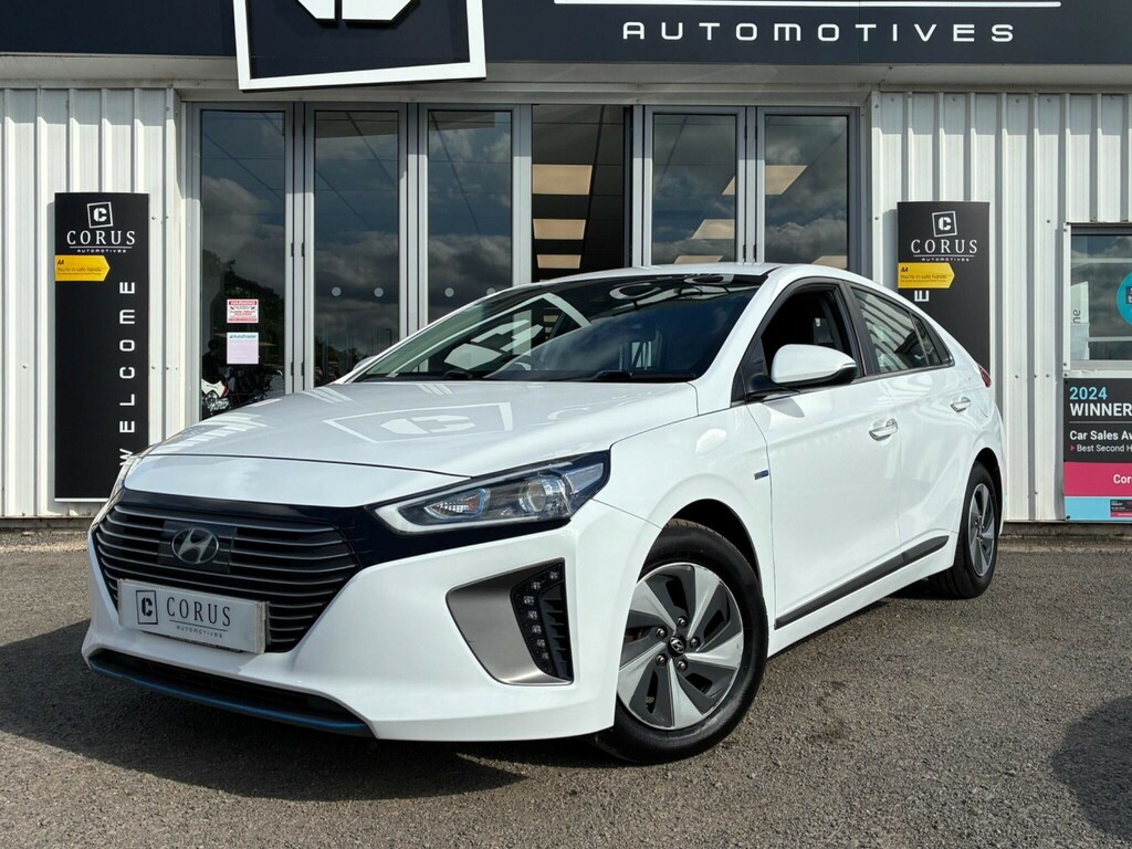 Hyundai Ioniq Hatchback 1.6 H-gdi Premium Dct Euro 6 Ss White