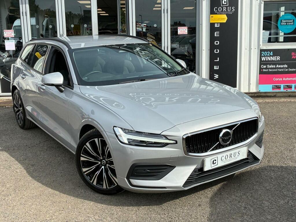 Volvo V60 Estate 2.0 B3 Mhev Core Dct Euro 6 Ss YN23SWZ Silver #6