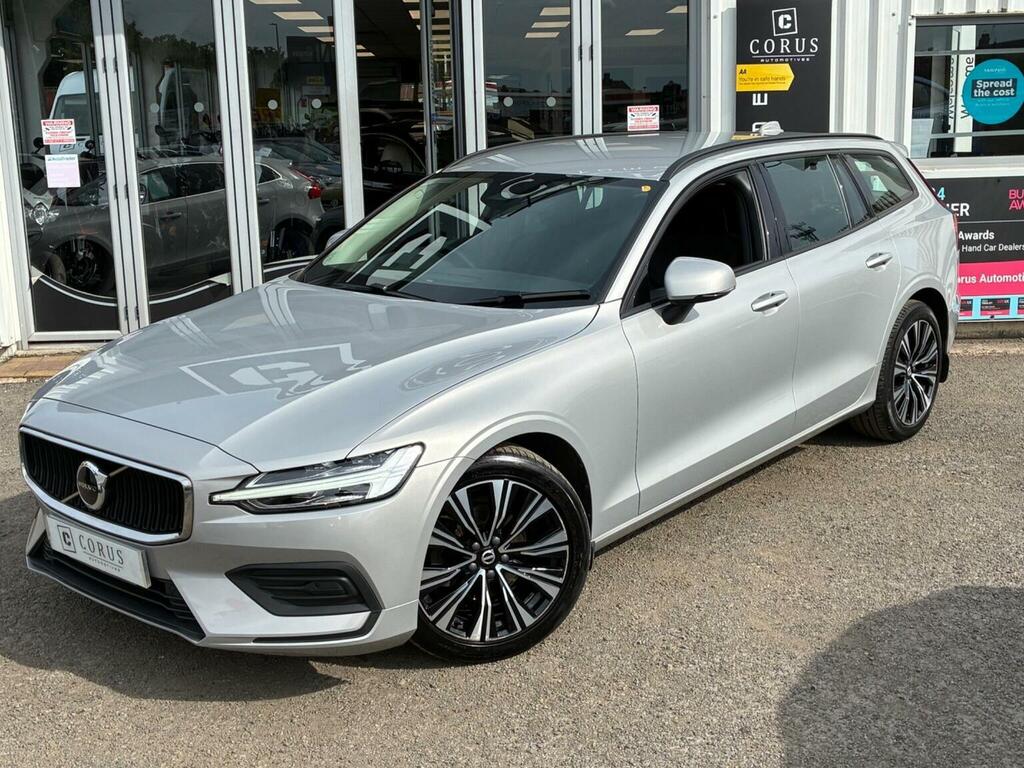 Volvo V60 Estate 2.0 B3 Mhev Core Dct Euro 6 Ss YN23SWZ Silver #2