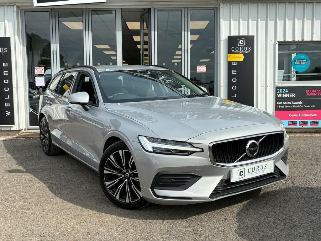 Volvo V60 Estate 2.0 B3 Mhev Core Dct Euro 6 Ss YN23SWZ Silver #5
