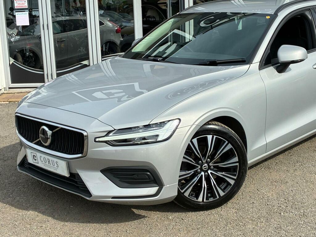 Volvo V60 Estate 2.0 B3 Mhev Core Dct Euro 6 Ss YN23SWZ Silver #3